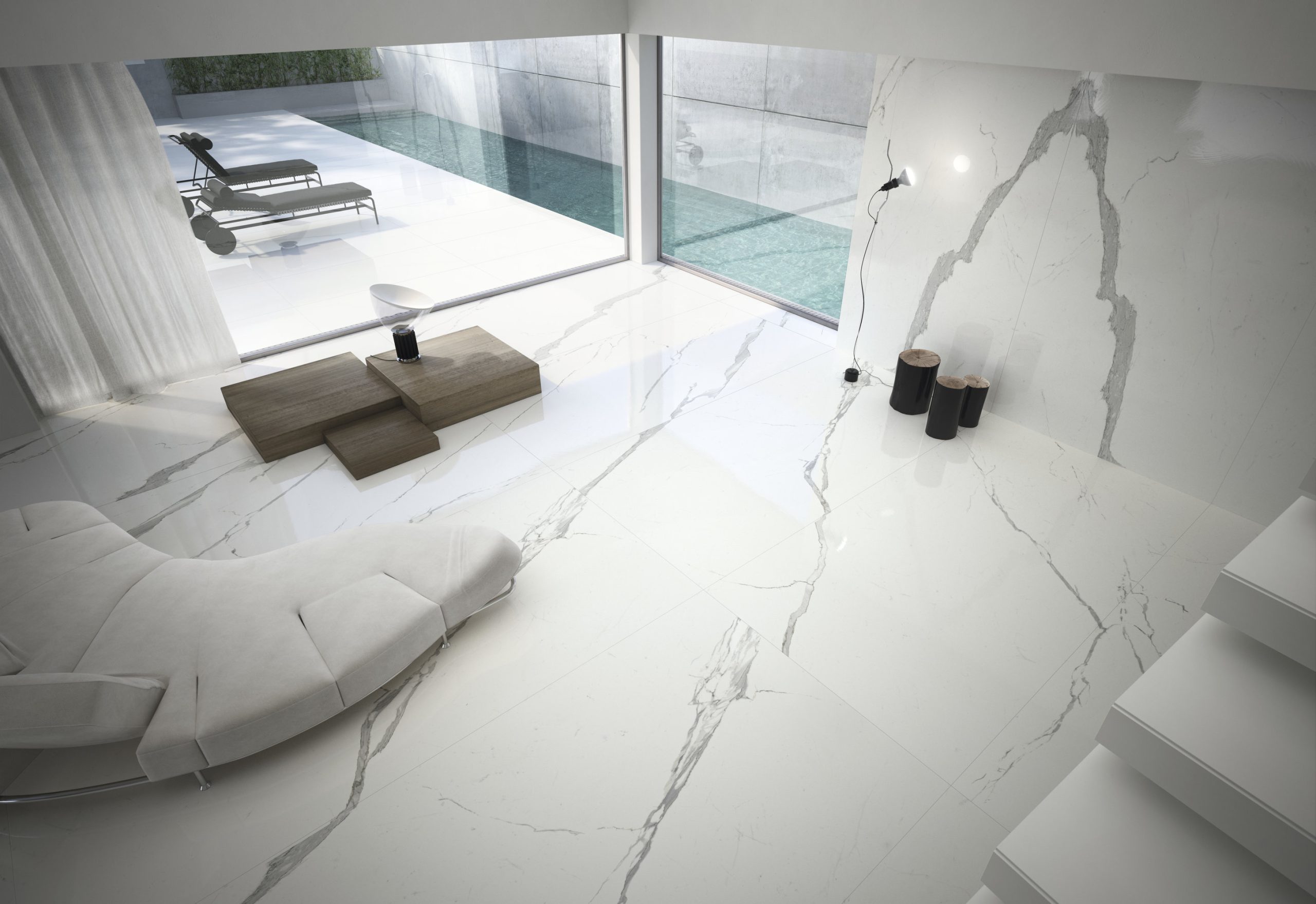 Ariostea STATUARIO ULTRA в интерьере Ariostea STATUARIO ULTRA в интерьере