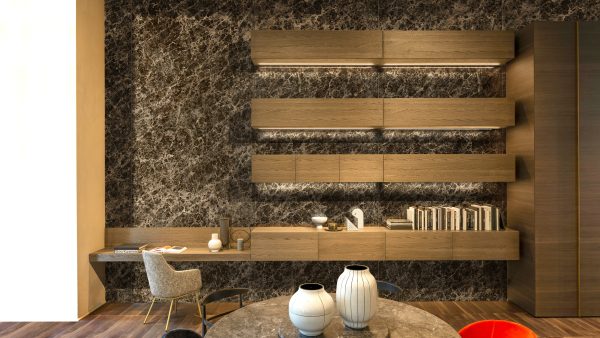 Ariostea DARK EMPERADOR в интерьере