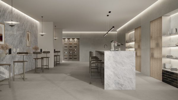 Ariostea DARK GREY в интерьере