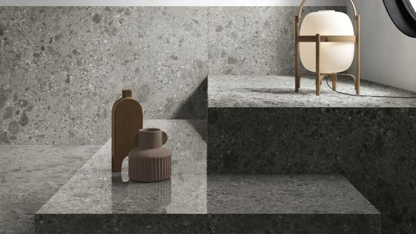 Ariostea GRIGIO MILANO в интерьере