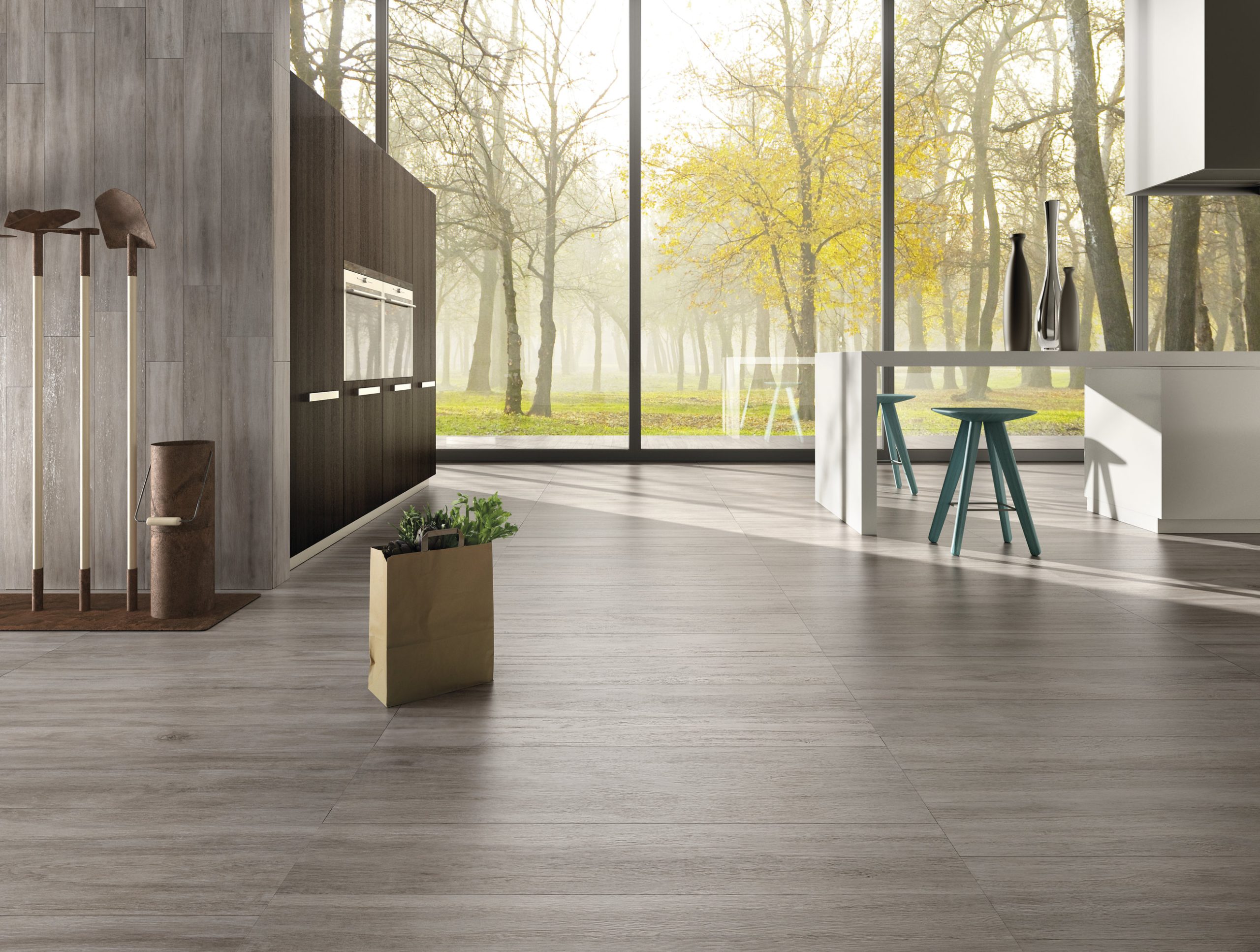 Ariostea ROVERE CENERE в интерьере Ariostea ROVERE CENERE в интерьере