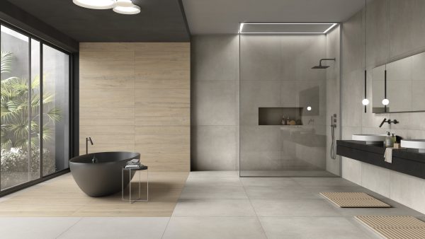 Ariostea NEXT GREY в интерьере