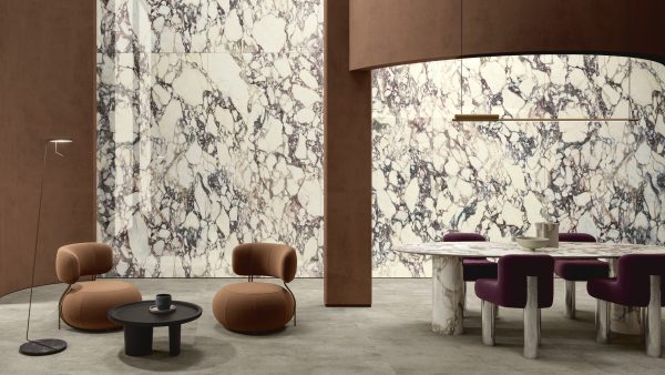 Ariostea CALACATTA VIOLA в интерьере