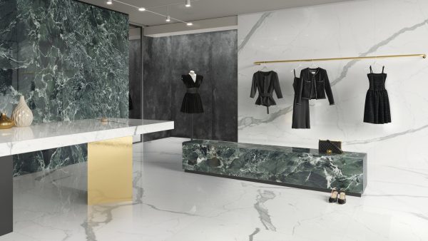 Ariostea VERDE ST DENIS в интерьере