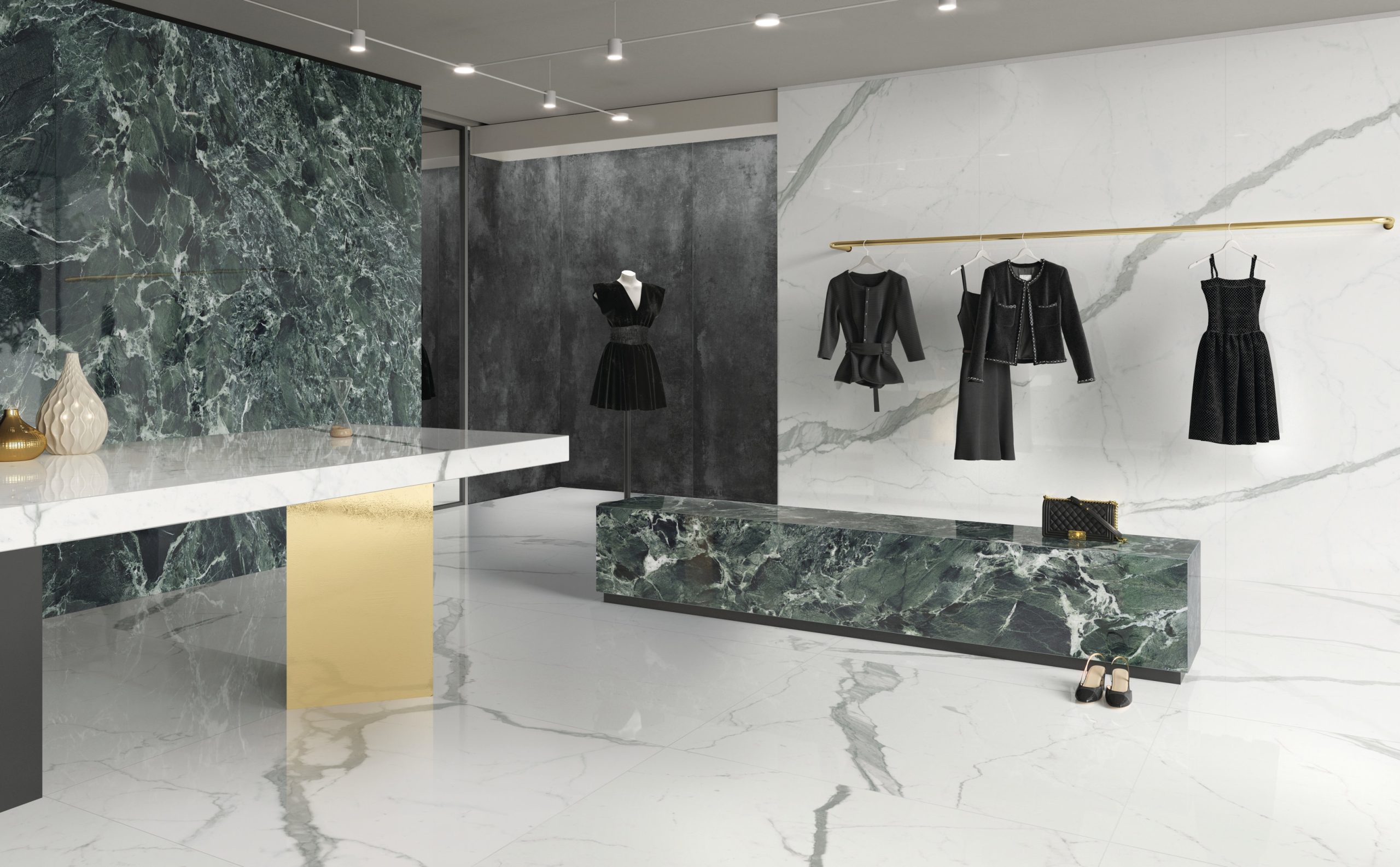 Ariostea VERDE ST DENIS в интерьере Ariostea VERDE ST DENIS в интерьере