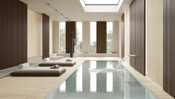 Ariostea TRAVERTINO ROMANO в интерьере