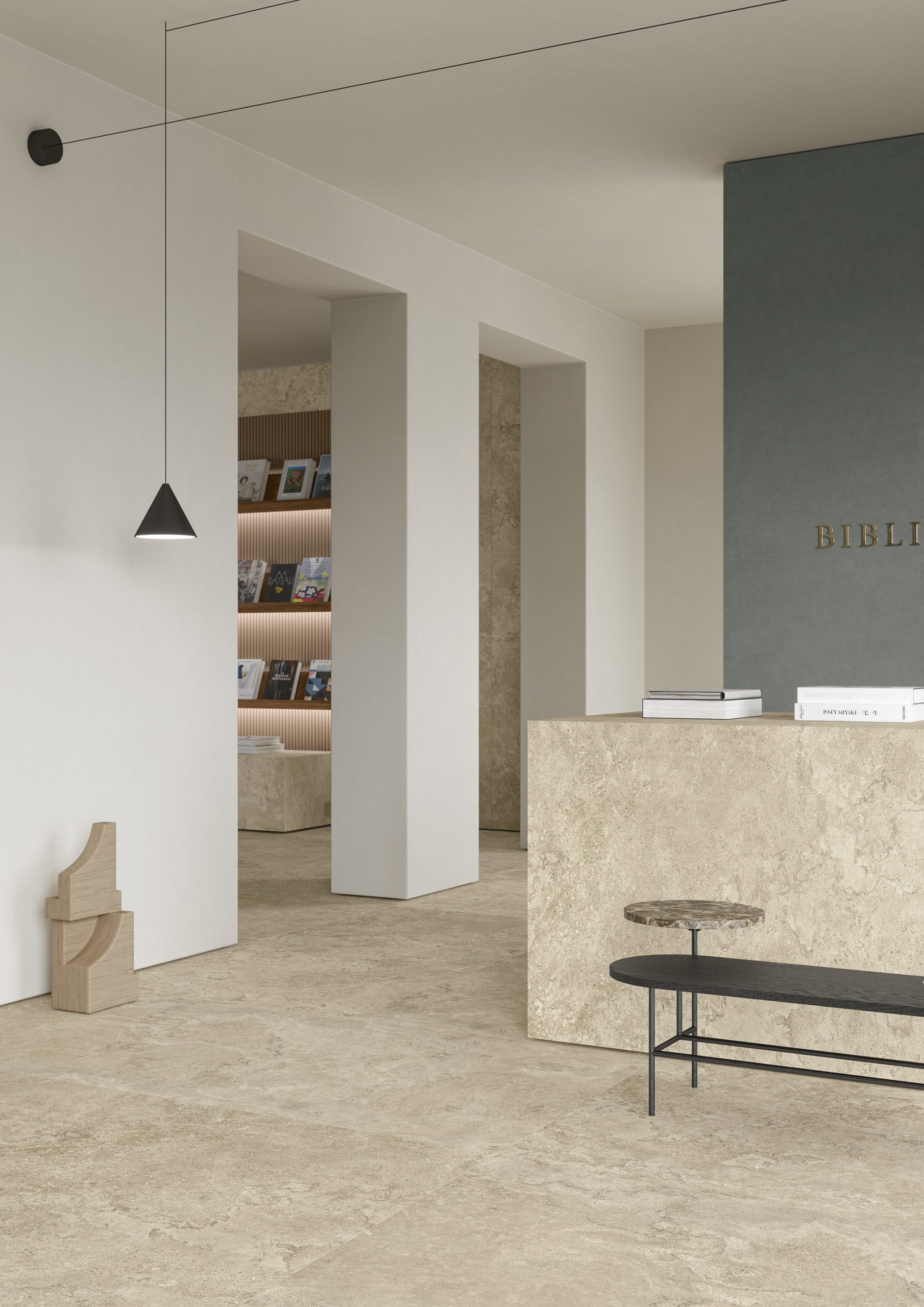 Ariostea PORTLAND BEIGE в интерьере Ariostea PORTLAND BEIGE в интерьере