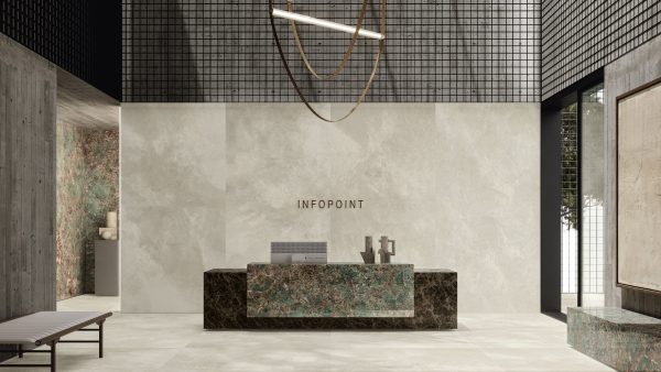 Ariostea WHITE OCEAN в интерьере